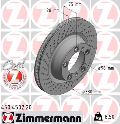 Coat Z Brake Rotor | ZIM460.4502.20
