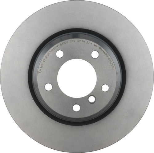 Premium Coated Vented Front Brake Rotor | BBB09.A259.11