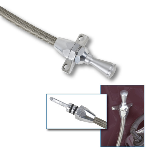 Hi-Tech Flexible Braided Stainless Transmission Dipstick | LOKTD-3700FM
