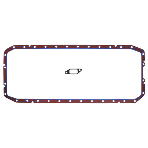 Engine Oil Pan Gasket Set 32 Bolt Hole Two Piece Gasket | 557OS 30870
