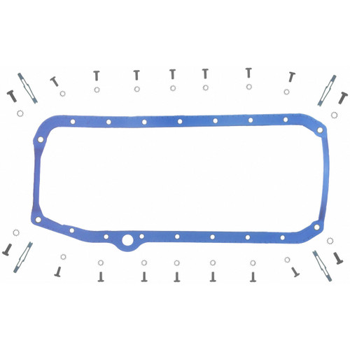 Engine Oil Pan Gasket Set PermaDryPlus rigid carrier, Oil Pan SnapUps Included | 557OS 34509 T