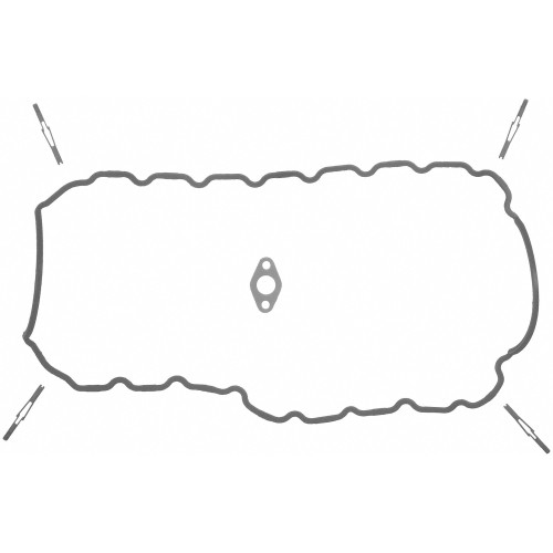 Engine Oil Pan Gasket Set PermaDry molded rubber, Oil Pan SnapUps Included | 557OS 30545 R