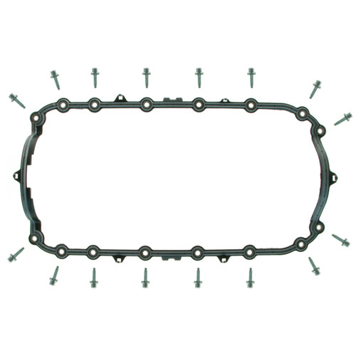 Engine Oil Pan Gasket Set PermaDryPlus rigid carrier | 557OS 30717 R