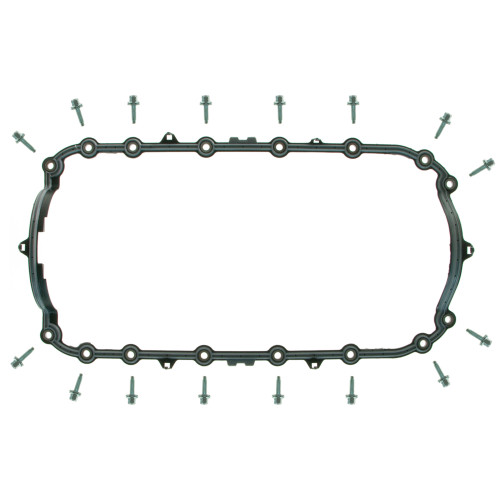 Engine Oil Pan Gasket Set PermaDryPlus rigid carrier | 557OS 30717 R