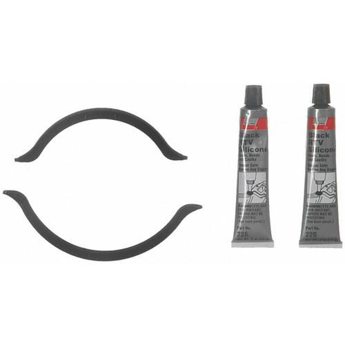 Engine Oil Pan Gasket Set RTV Black silicone w/Rubber end seals | 557OS 30631 R