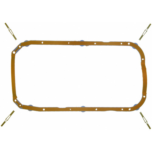 Engine Oil Pan Gasket Set PermaDryPlus rigid carrier, Oil Pan SnapUps Included | 557OS 30570 T