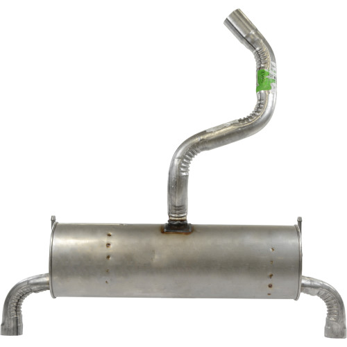 Quiet-Flow SS Direct Fit Exhaust Muffler Assembly 2.5" Inlet (ID) 2.75" Outlet (OD) | WEX70012