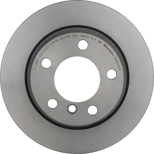Premium UV Coated Solid Rear Disc Brake Rotor | BBB08.B649.11