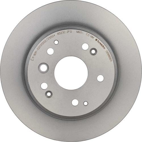 Premium UV Coated Solid Rear Disc Brake Rotor | BBB08.8868.11