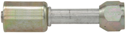 Straight Female Flare, Aluminum, Standard Diameter Beadlock, A/C Fitting | 4SE10408