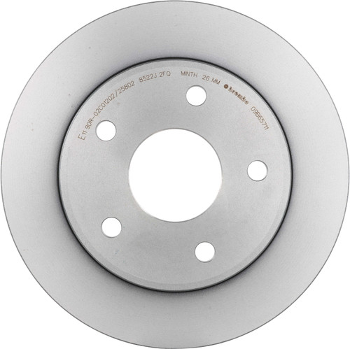 Premium Coated Vented Front Brake Rotor | BBB09.B657.11