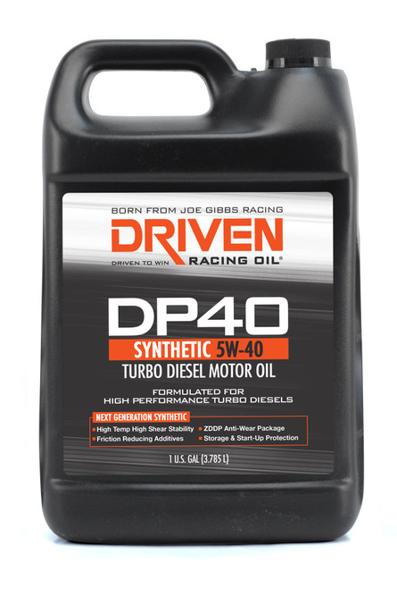 DP40 5W40 Synthetic Turbo Diesel Engine Oil - 3.78L | 0JG02508