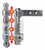 8" Pin & Clip Adjustable Aluminum Drop Hitch-Dual Ball Included | TMXTRZ8ALRP