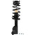 Quick-Strut Front Right Suspension Strut and Coil Spring Assembly | MON172286