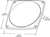 Stop Tail Turn Replacement Lenses, 440 Series Front Lens, Red | GRO92792
