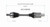 Mercedes-Benz CV Axle Assembly  - Front Left | GSPNCV48058
