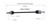 Chrysler, Dodge (2.4) CV Axle Assembly  - Front Right | GSPNCV12527