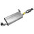 Quiet-Flow SS Direct Fit Exhaust Muffler Assembly 2" Inlet (OD) 2" Outlet (OD) | WEX54361