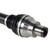 Extended Travel Dodge, Ram (4WD) CV Axle Assembly  - Front | GSPNCV12184XDP