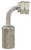 90° Female Metric O-Ring, Aluminum, Standard Diameter Beadlock, A/C Fitting | 4SE14666