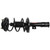 Quick-Strut Front Left Suspension Strut and Coil Spring Assembly | MON272356