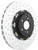 Premium Floating Two Piece UV Coated Vented Drilled And Slotted Front Brake Rotor | BBB09.9313.33