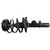 Quick-Strut Front Right Suspension Strut and Coil Spring Assembly | MON172615