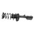 Quick-Strut Rear Right Suspension Strut and Coil Spring Assembly | MON171953