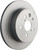 Premium Coated Vented Rear Disc Brake Rotor | BBB09.C930.11