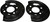Brake Dust Shield Pair | DOR924-223