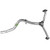Exhaust Y Pipe 2.25" Inlet (OD) | WEX50494