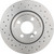 Premium UV Coated Xtra Cross Drilled Front Brake Rotor | BBB09.A761.1X