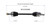 Acura, Honda (3.5) CV Axle Assembly  - Front Left | GSPNCV36586