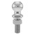 2" Trailer Ball (1" x 3" Shank, 6,000 lbs., Chrome) | CRT40020