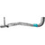 Exhaust Pipe 2.25" Inlet (OD) 2.25" Outlet (OD) | WEX53913