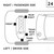 Engine Mount Rear Right | 62M8616