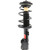 Quick-Strut Front Left Suspension Strut and Coil Spring Assembly | MON173061
