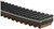 G-Force Redline Continuously Variable Transmission (CVT) Belt | GAT26R4140