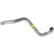 Exhaust Pipe 2" Inlet (OD) 2" Outlet (OD) | WEX54949