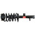Quick-Strut Front Right Suspension Strut and Coil Spring Assembly | MON372950