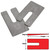 Aluminum Shims 4" x 6.5" x 2.5° - 6 Pack | 57710742