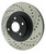 Sport Drilled/Slotted Brake Rotor, Front Left | STE127.47018L