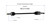 Ford, Lincoln, Mercury (3.0 - AWD) CV Axle Assembly  - Rear Left | GSPNCV11005