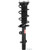 Quick-Strut Front Left Suspension Strut and Coil Spring Assembly | MON173098