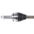 17-22 Nissan Rogue Sport (FWD) CV Axle Assembly  - Front Right | GSPNCV53162