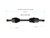 13-14 Chevrolet Trax (1.8 - FWD) CV Axle Assembly  - Front Right | GSPNCV10153