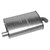 Quiet-Flow SS Direct Fit Exhaust Muffler 1.75" Inlet (ID) 2" Outlet (OD) | WEX21348
