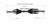 Chevrolet, Pontiac, Saturn (3.6) CV Axle Assembly  - Front Left | GSPNCV10647