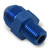6AN Straight Flare To 3/8" Pipe Adapter Fitting With Blue Finish (Qty 1) | RUS660468EA