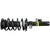 Quick-Strut Front Left Suspension Strut and Coil Spring Assembly | MON172946